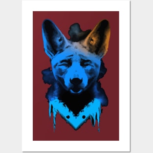 Dingo Doggo Stencil Artwork Posters and Art